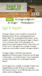 Mobile Screenshot of jagd-in-bayern.info