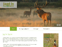 Tablet Screenshot of jagd-in-bayern.info